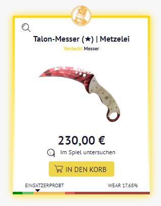 A little Giveaway for your amazing Support ❤️

Talon Knife | Slaughter

To enter:
➡️Retweet
➡️Follow me on Twitter 
➡️Follow me on  (link: instagram.com/zonixxcsgo/)
➡️visit: skinbaron.de/partner/zonixx

Giveaway ends on 12.05.2020. Good luck everyone.💪🏼