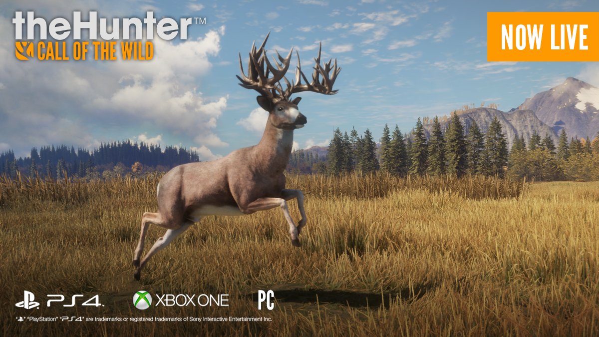 Thehuntercotw Great Ones And Trupatch Free Update The Great One Has Now Been Released Into Layton Lakes We Have Started The Roll Out And Expect It To Be Complete