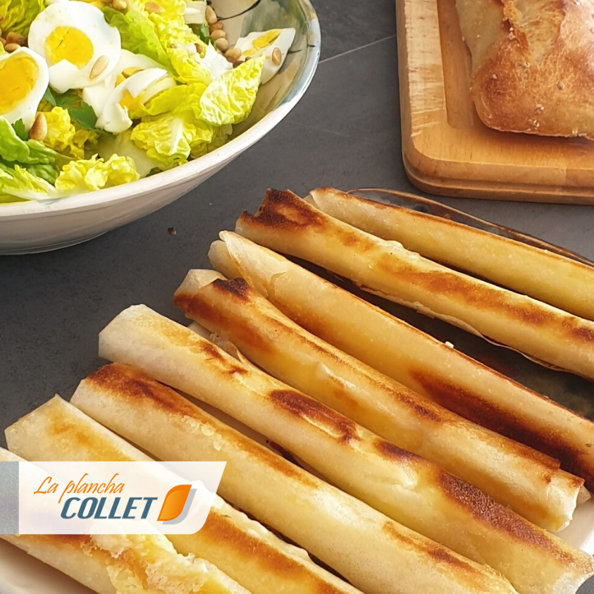 ColletIndust's tweet photo. Cigares au Cantal sur notre plancha COLLET !

En apéritif ou en accompagnement d'une salade, ils seront prêts à être dégustés en un rien de temps 😀
ET TOUJOURS NOTRE OPÉRATION COUP DOUBLE !!!
👉 15 % DE REMISE + FRAIS DE LIVRAISON OFFERTS
https://t.co/jYWElF2Tox 📣📣📣 https://t.co/355l0KfjsT