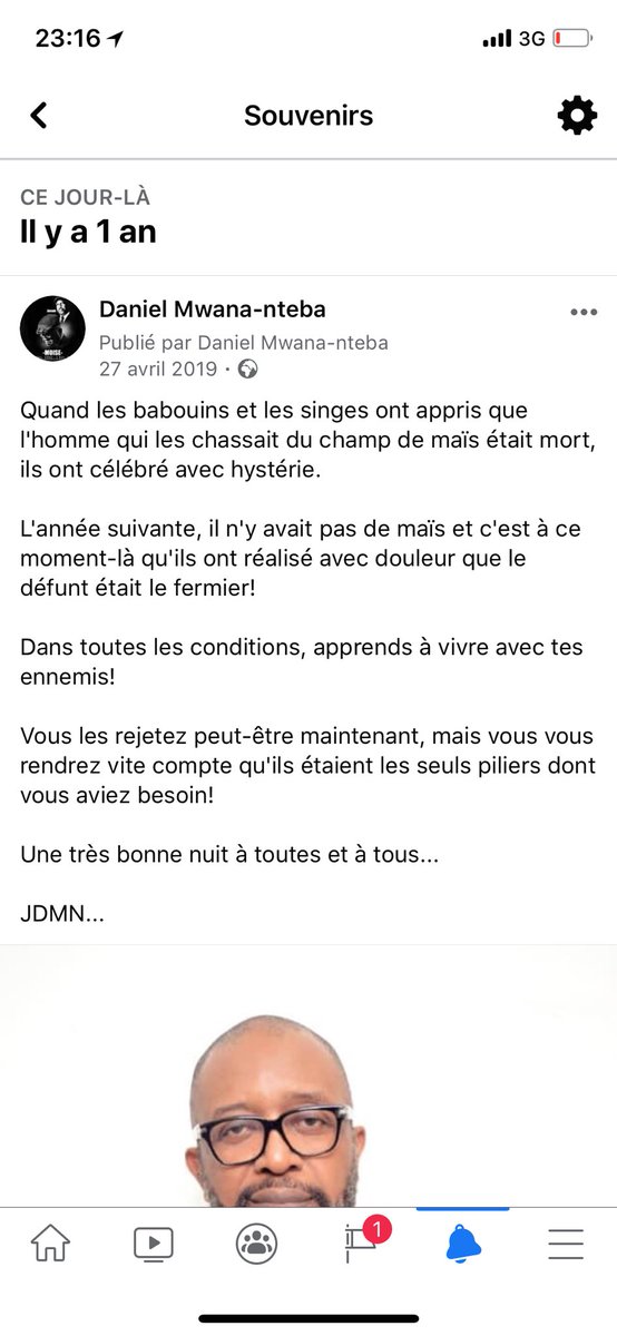 Citoyen Daniel Mwana Nteba Musumari Ya Kutu Auf Twitter