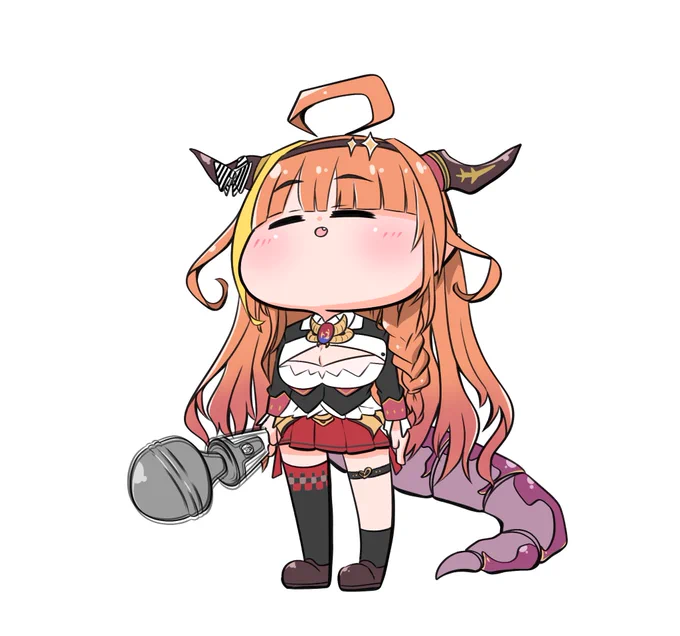 再掲です

#ホロコミイラスト 