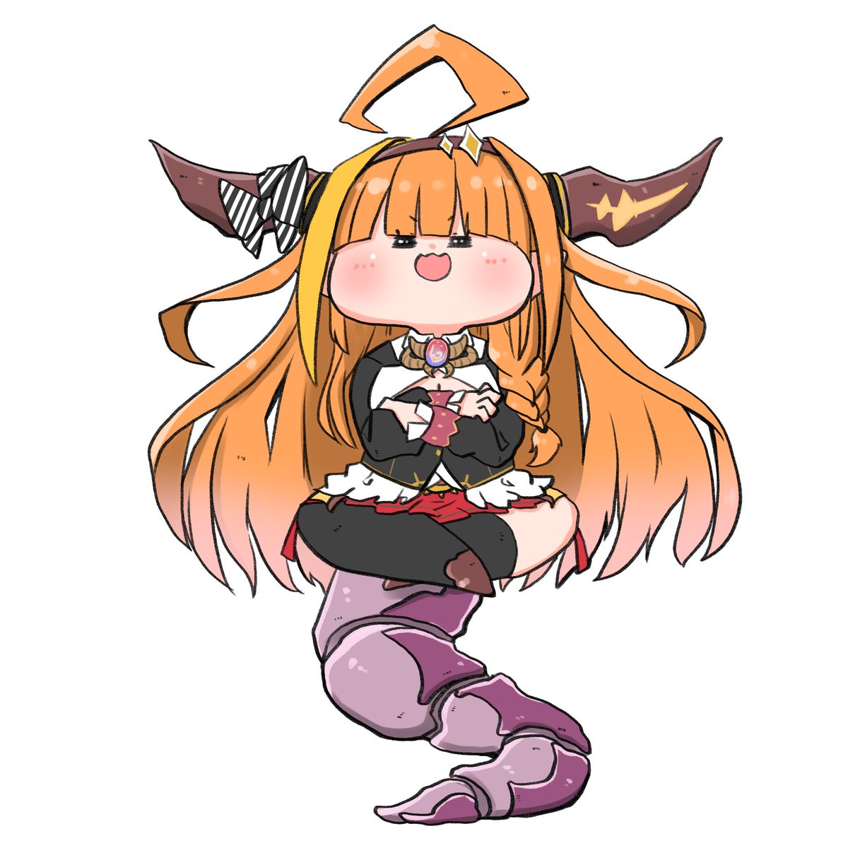 再掲です

#ホロコミイラスト 