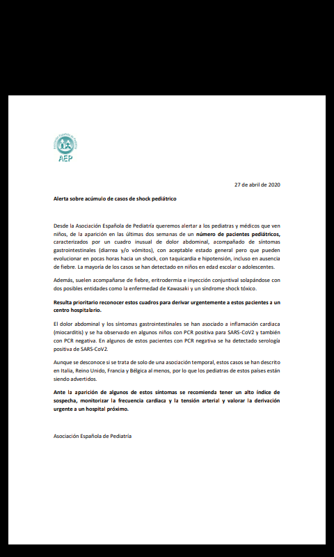 _almumc's tweet photo. @aepediatria Me llega esto por whatsapp y quería verificar con ustedes que si es real. Gracias https://t.co/YJHKC30OsX