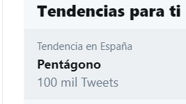 SoyCibelino's tweet photo. #OVNIS fue #TT en #Espana esta noche. ¿POR QUÉ? La autenticidad de los llamados "vídeos del #Pentagono" como #OVNIs de tecnología desconocida ya fue CONFIRMADA POR LA ARMADA DE #USA EN SEPTIEMBRE, y AHORA LO CONFIRMA TAMBIÉN EL PROPIO #PENTÁGONO. #OHMYBLOG #OMB
#EEUU #Pentagon https://t.co/Wt8GQnkTU5