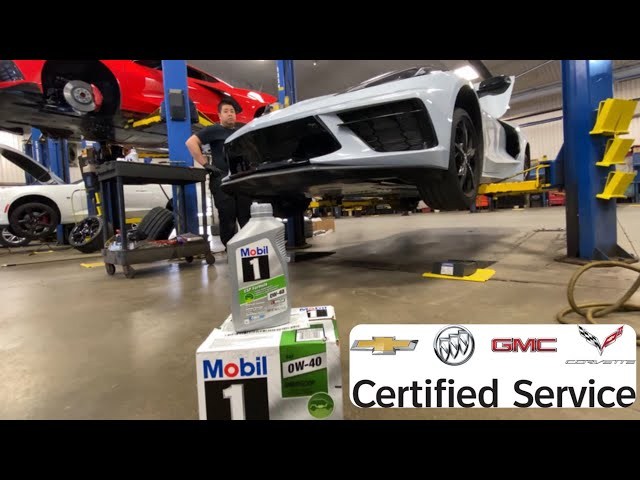 How To Do A GM Certified Oil Change on a 2020 Corvette vettetube.com/c8-mid-engine-…