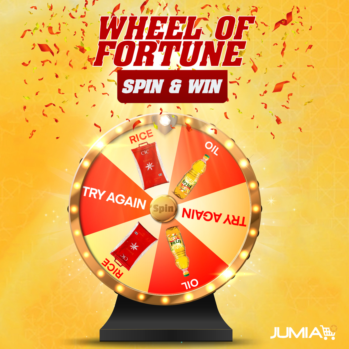 Jumia Ghana on Twitter "Wheel of Fortune is back! Visit the Jumia app