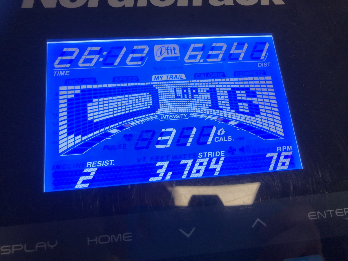 1st part of my #twentysixpointtwo Challenge  #twopointsixchallenge DONE!  Sunday I ran 26.2 minutes on the crosstrainer. 💚THANKYOU💚 for all donations received so far for <a href="/Marwellwildlife/">Marwell Wildlife</a>. Keep them coming, &amp; make challenge suggestions when you donate! justgiving.com/fundraising/he…