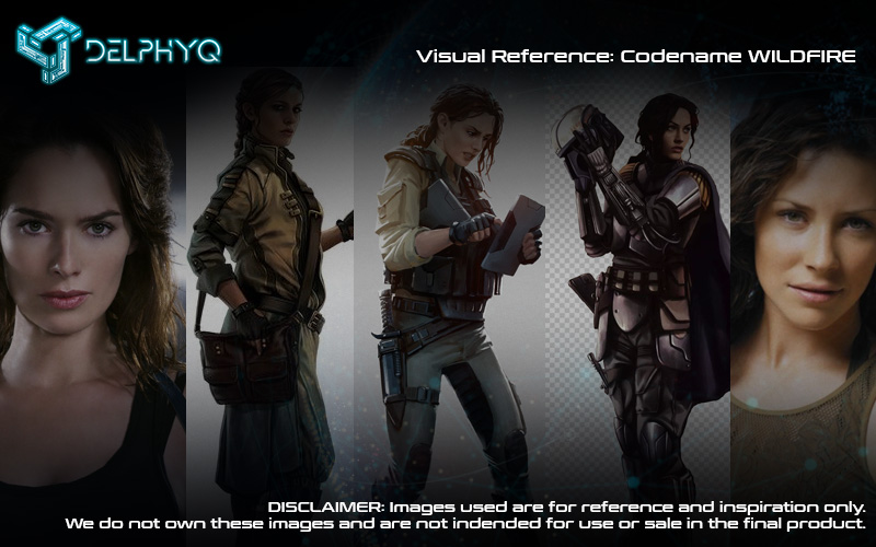 DelphyqGame's tweet photo. Emilia "Rumi" Rumidian-callsign WILDFIRE-is an Outcast. She is a talented neuro-net specialist, and the Operative’s primary hacker (1/6)
#VisualReference #WorkinProgress #GameArt #IndieGame #IndieGameDev #Steam #EarlyAccess #Delphyq #StrategyGame https://t.co/kr2f5wcjQA