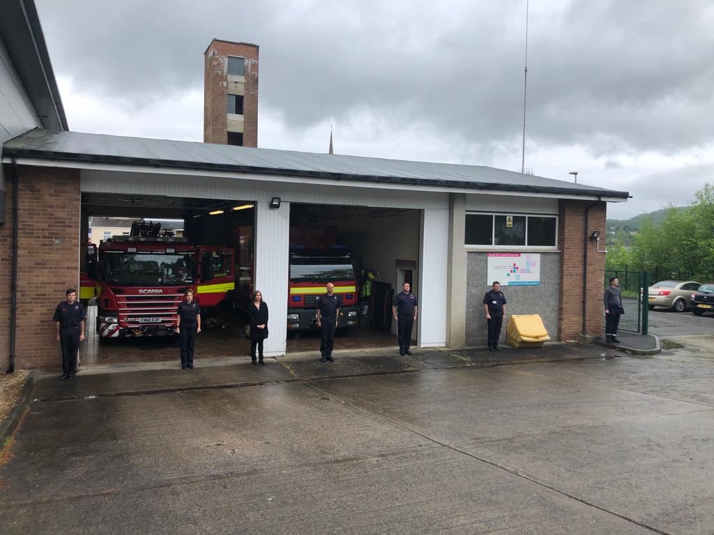Pontardawe Fire Station tweet media
