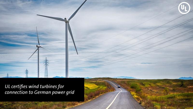 GuidoHanse's tweet image. UL certifies wind turbines units and windfarms for connection to the German power grid, according the VDE-AR-N Series. Learn how we support grid integration for renewable energy by reaching out to me or visiting our website: s.ul.com/2RzrWN3

#iamul #gridcodecompliance