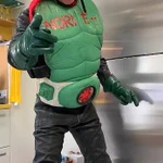 懐かしすぎて感激!「倉庫を掃除していたらフルセット出てきた」とのことで仮面ノリダー参上!w