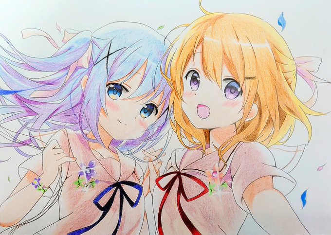 ご注文はうさぎですか 高画質 のtwitterイラスト検索結果 古い順