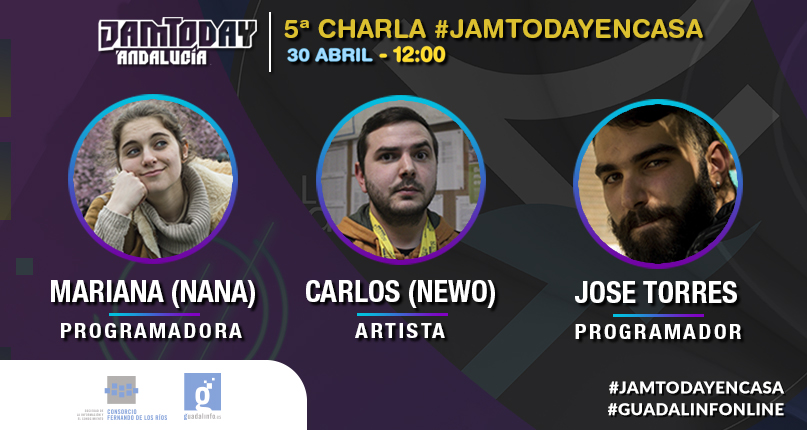 ¡Buenos días! esta semana conectaremos con parte del equipo del estudio indi @GamesLovem de #Granada. Hablaremos con  <a href="/nananoizy/">Nana ☀️</a> @NewoneOrate @Neim6 sobre #videojuegos #motoresdedesarrollo #Vegajam ... Síguenos en 🔴directo en youtu.be/BTgKHp7X9fs #GuadalinfOnline