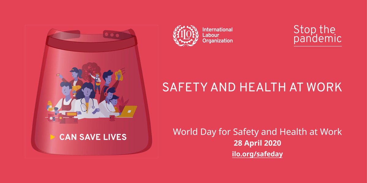 Gswksa's tweet photo. Today 28 of April is a World Day for Safety and Health at Work where we at #GSW standing together to recognize the great challenges and the measurements taken to combat the #COVID19 pandemic to stay safe at work.

#safeday2020 #staysafe #shwday https://t.co/c0XZ7tlBpl