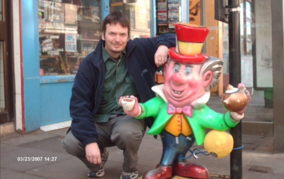   Happy 60th Birthday Ian Rankin from Mad Hatter Backtracks Music Games Edinburgh 