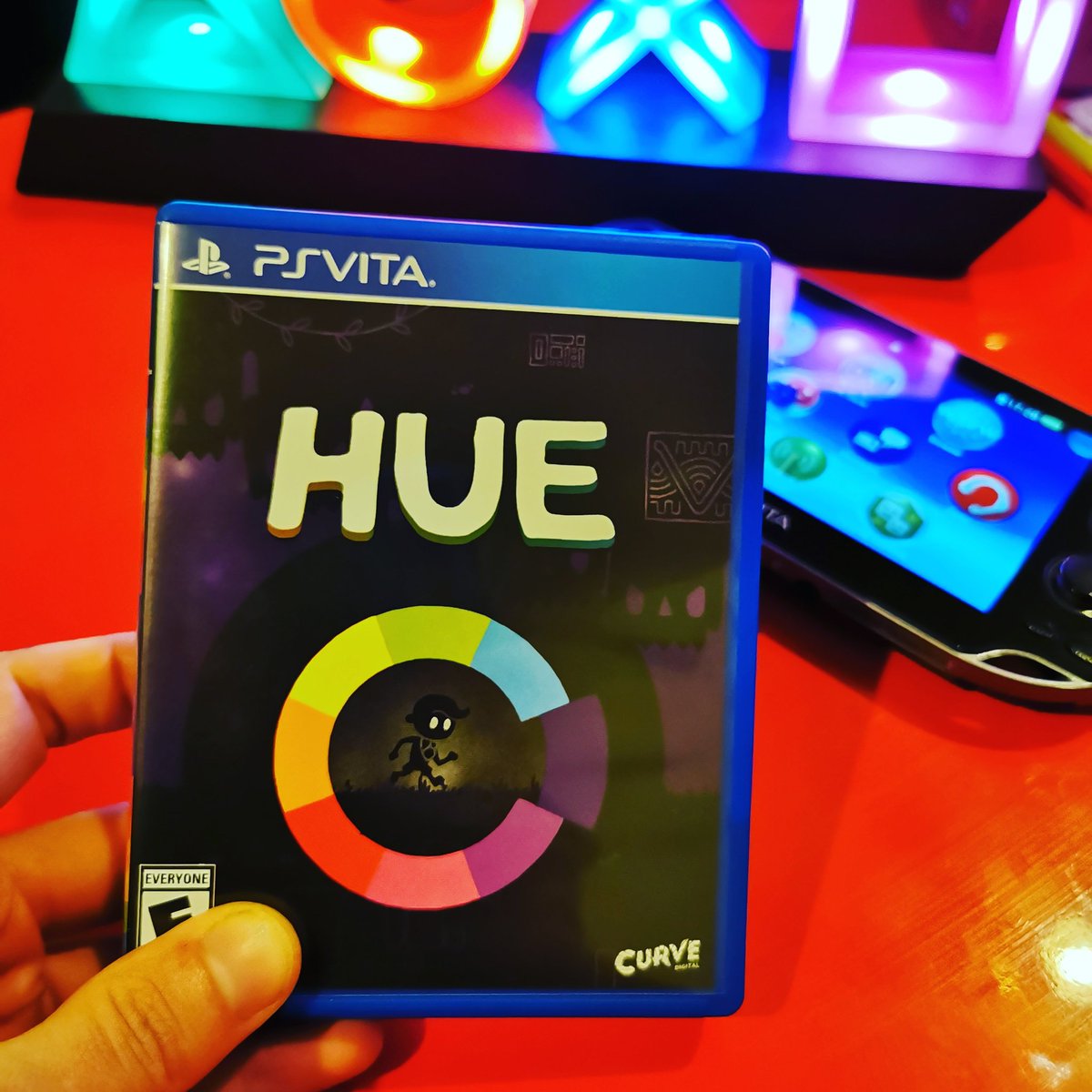 rad_retro_gamer's tweet photo. I bought this game HUE for the PS Vita a little while ago because I was picking up lots of handheld games to take on my summer holiday, but now I won't be going might as well give it a go! It looks really interesting! #hue #psvita #psvitagames #vitagames #playstation #gamersunite https://t.co/YjtdU40UhS