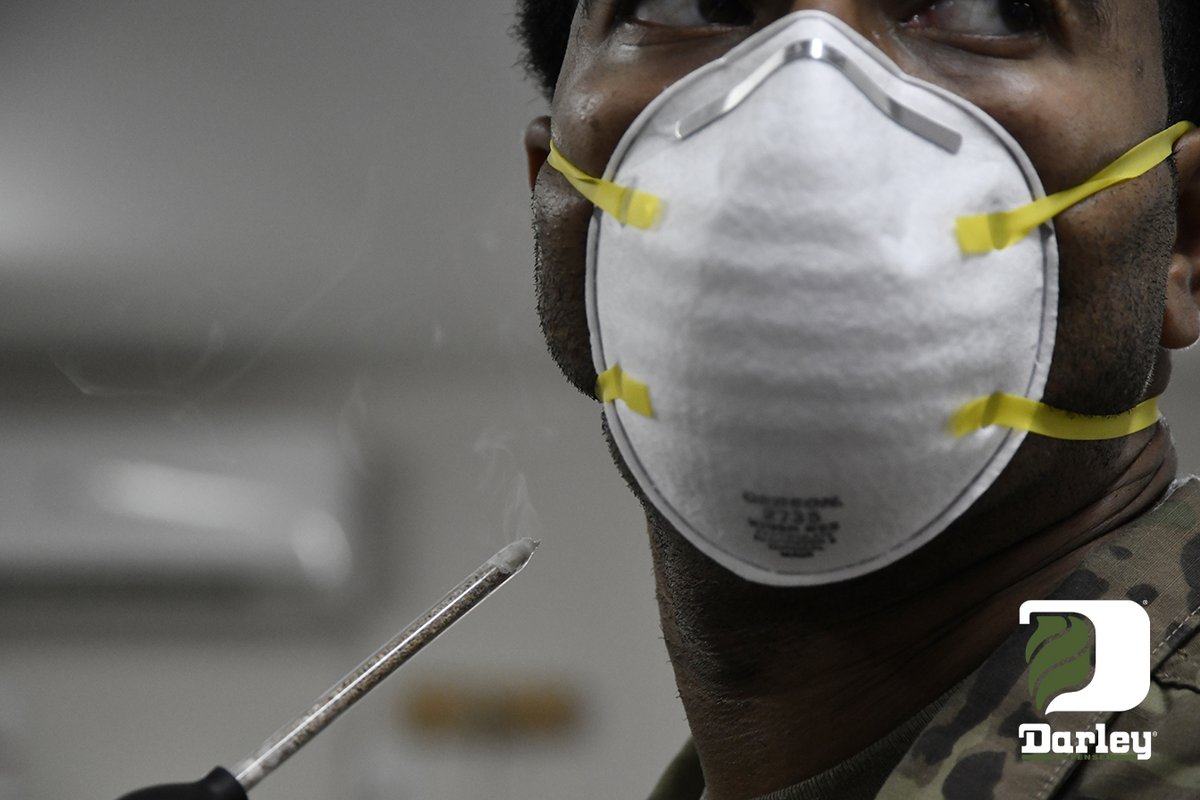darleydefense's tweet photo. We are pleased to support the Construction Battalion Maintenance Unit 202 by delivering them Surge KN95 Respirators. https://t.co/4xlZaVBbek