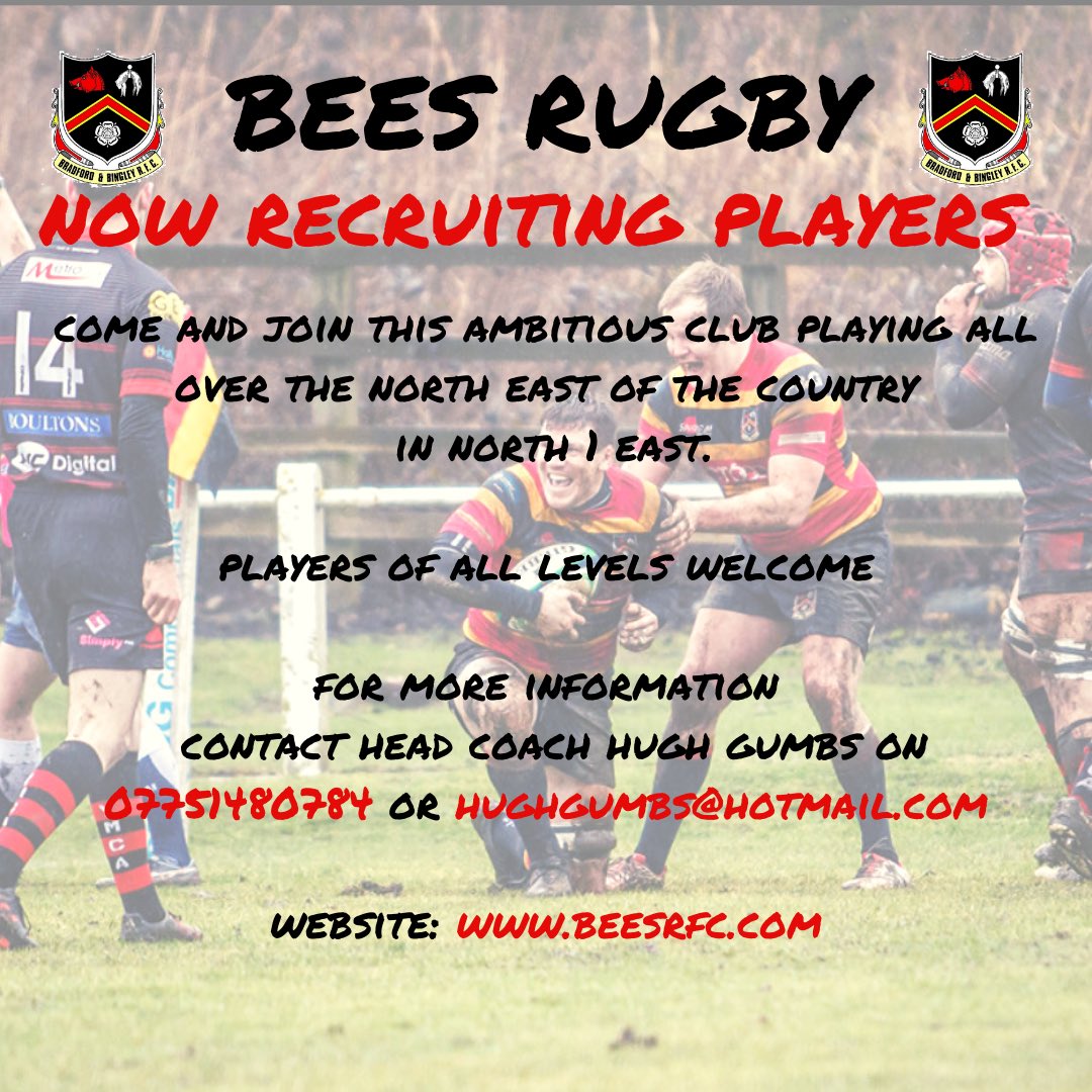 We are now recutting new players for our senior section. Please contact head coach Hugh Gumbs at hughgumbs@hotmail.com if you fancy a new challenge. We always welcome new faces at the club. ❤️🖤💛 #beelieve