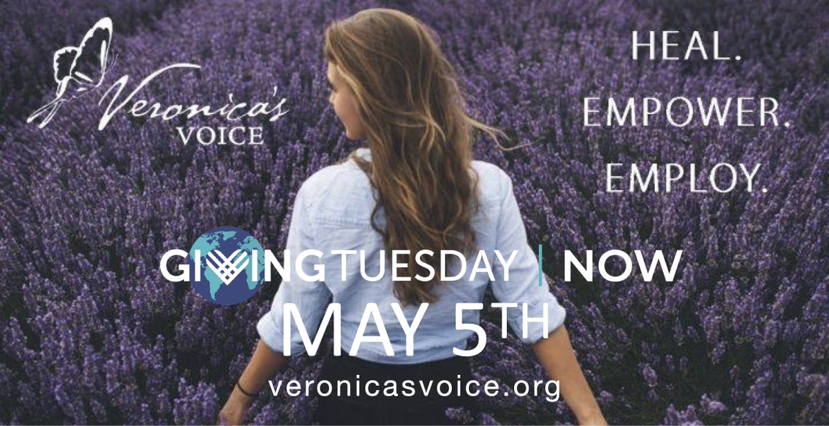 One week from today is Giving Tuesday Now! You are invited you to help Fund Her Fight for Freedom by joining Veronica's Voice for one or more of our events on May 5th! 
facebook.com/events/6514945……
#ajustcause #givingtuesdaynow