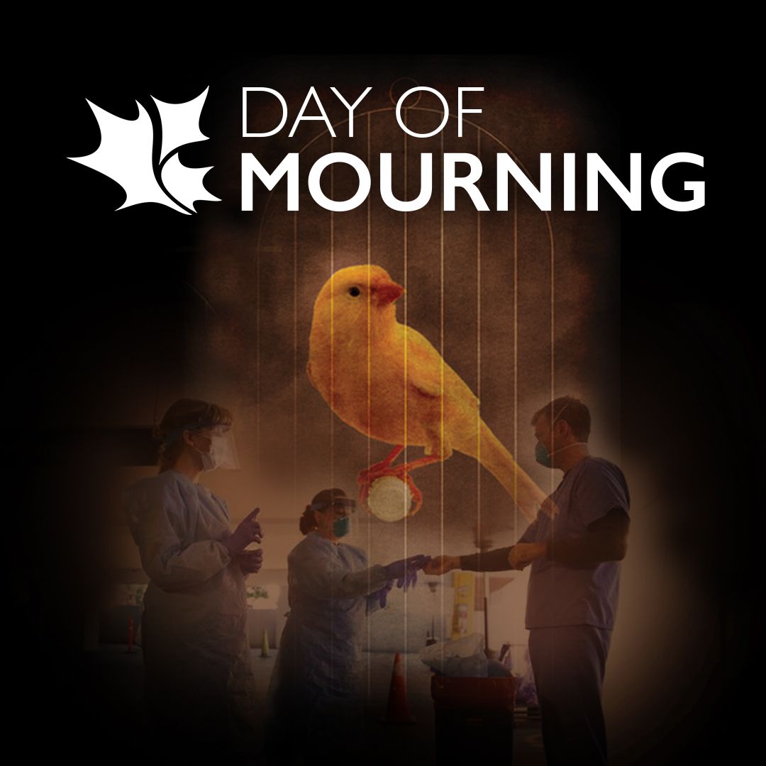 getuniondigital's tweet photo. In the midst of a global pandemic, this #DayOfMourning especially hits close to home. We owe our utmost thanks &amp; gratitude to the essential workers who are risking their health &amp; safety each day to keep our communities running. We appreciate you all! #CanLab #OnLab #COVID19 https://t.co/Yv705uftha