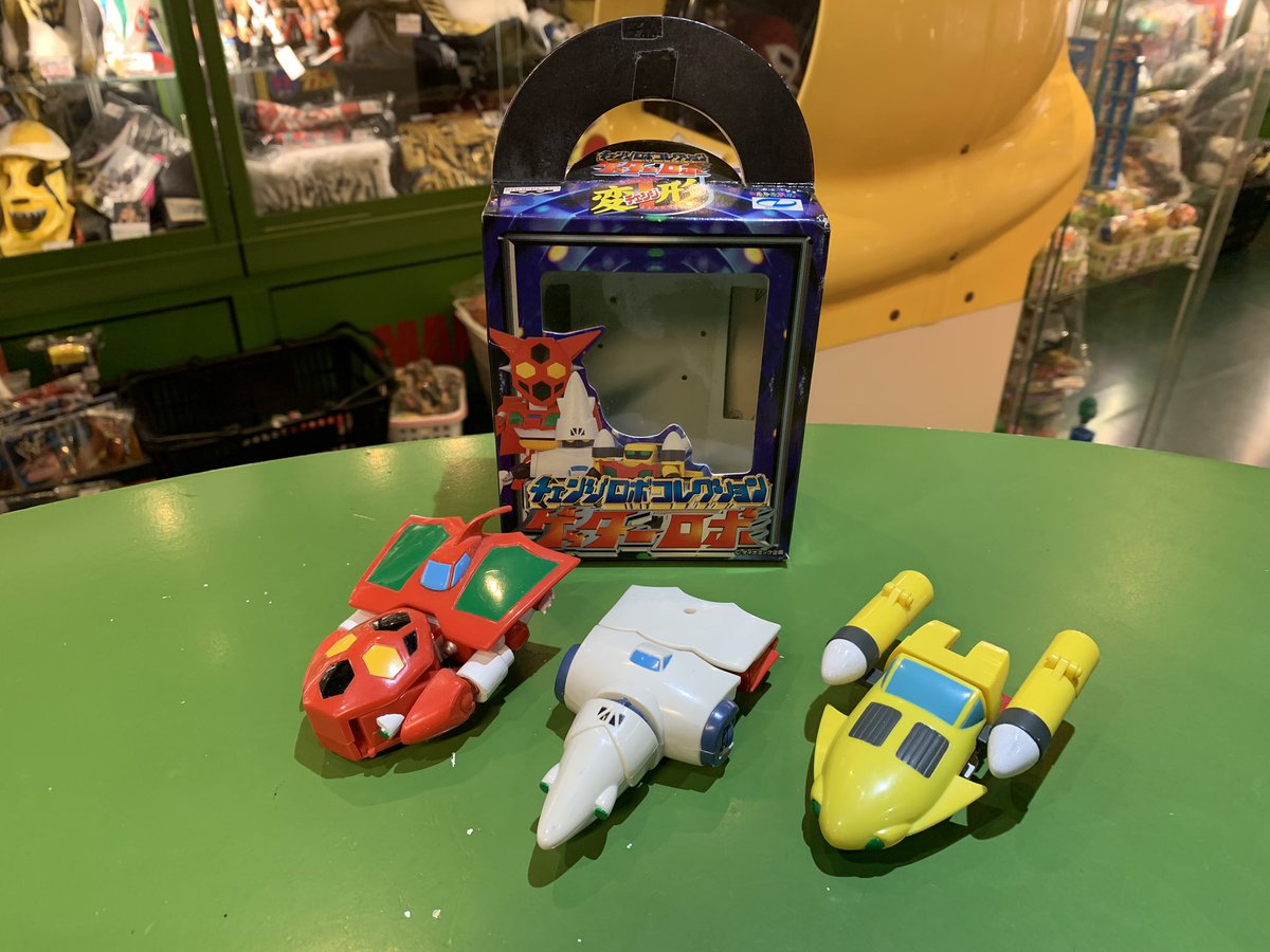 バンプレスト チェンジロボコレクション ゲッターロボも全3種も