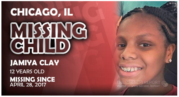 MissingVanished's tweet photo. 2017 12-year-old Jamiya Clay went missing from Chicago #Illinois #missingpeople @MissingKids @missingcases @MissingNetwork @MWilliamPhelps @Suntimes @WBBMNewsradio @wics_abc20 @WGNMorningNews @ABC7Chicago @CBSNews @ABC @kfvsnews #missingillinois https://t.co/WIwH6Of7r3