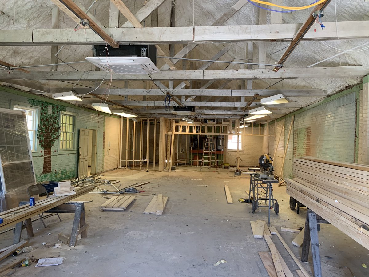 Work on expanding Lee County Pre-K facilities is ongoing. Pre-K additions will include new classrooms, offices, and a new cafeteria. The "additions" come through remodeling the "D" building on the campus of the former Lee County High School and current Pre-K.