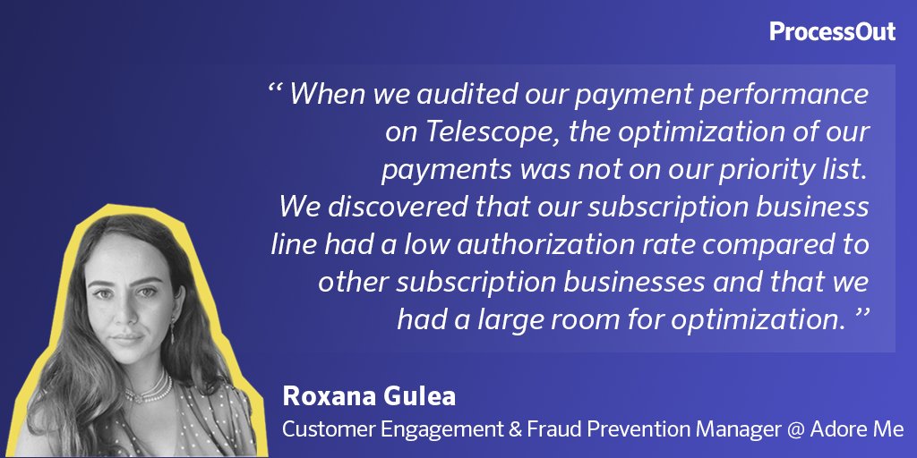 "The priority for <a href="/AdoreMe/">Adore Me</a> was to improve its reputation with issuing banks, to drive better performance from its payment processor and acquirers" 

Read the full case study here → processout.com/blog/how-adore…