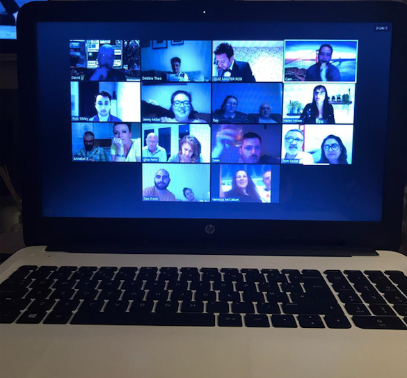 bniloyalty's tweet photo. Revelry as #BNILoyalty members enjoy #QuizNight this week - we're all missing the buzz in the room every week so things like this make it a bit easier. Great fun had by all!

#BNI #GiversGain https://t.co/0W6RLno7c3