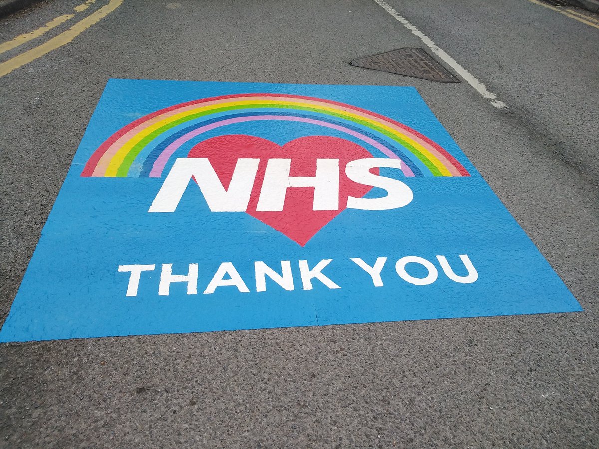 HumberNHSFT's tweet photo. Take a look at these new road markings that were laid outside of our Townend Court site courtesy of Jointline! Huge #ThankYou for your support and thank you to all of our amazing staff https://t.co/ulgKt8b7XP https://t.co/rkIHScKi8R