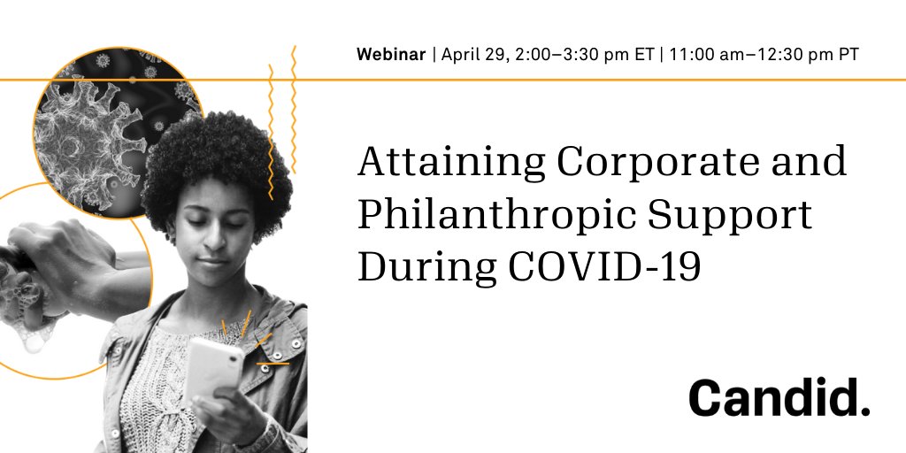 CandidDotOrg's tweet photo. Get the tools your organization needs to respond to #COVID19 and future disasters in tomorrow’s free webinar with @CommonImpact and @Good360. https://t.co/SrsNeM2OBt #CandidLearning @GrantSpace https://t.co/JQEH0AYBta