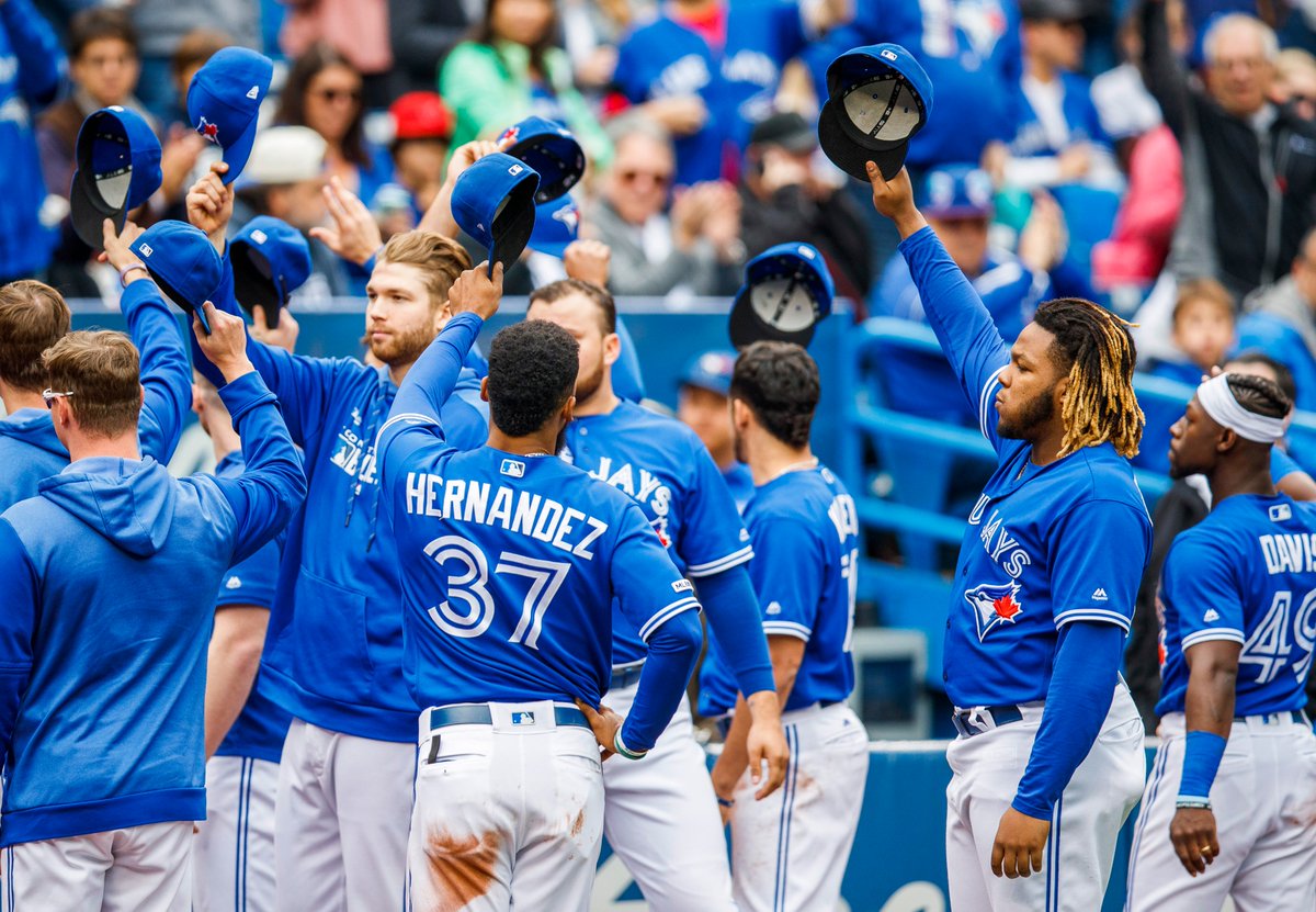 BlueJays's tweet photo. On #NationalSuperheroDay, we say THANK YOU to our frontline workers. You are the superheroes in our community! 👏👏👏 https://t.co/VegIC9Q6Tg