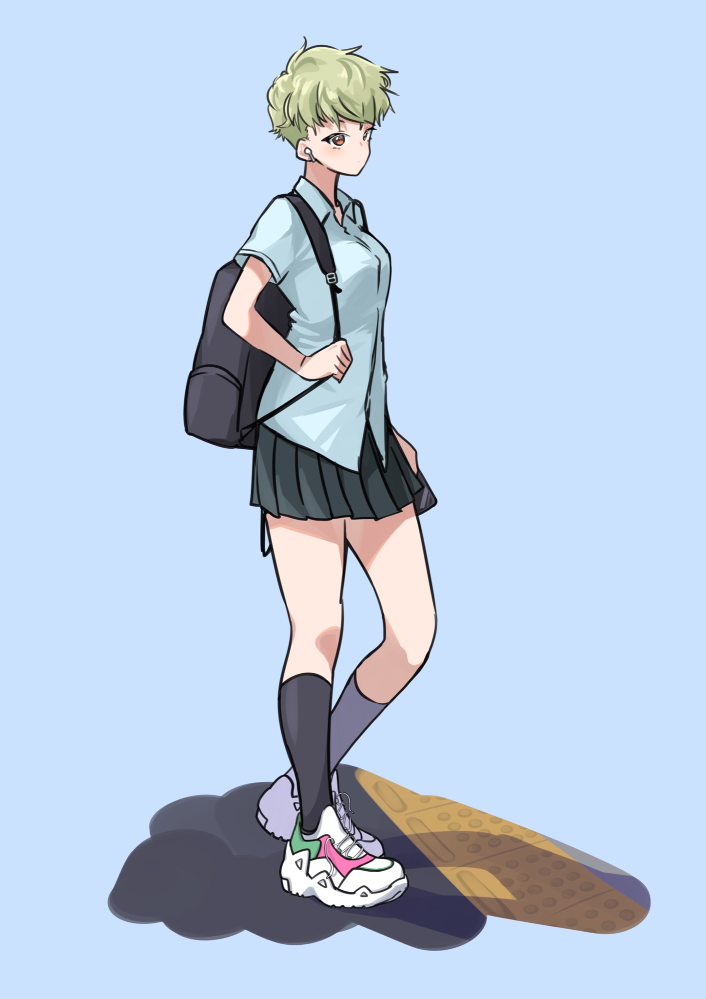 海坂にたまご 同じ学校のイケメン女子 イラスト 絵描きさんと繫がりたい T Co 7brsndxkk7 Twitter