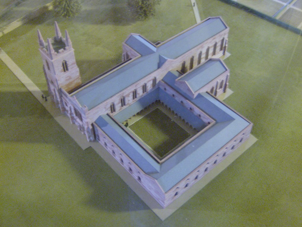 Started Northants but Canons Ashby Austin Priory plan was a bugger! turns out the excavations have so scrappy no one's dared do a proper one. Finally found the extent - showing the chancel E wall has not be found - in a 2014 report. little model gives you an idea. Val. under £200