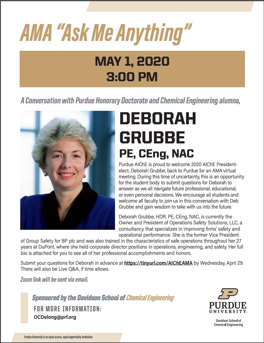 Purdue AIChE tweet media