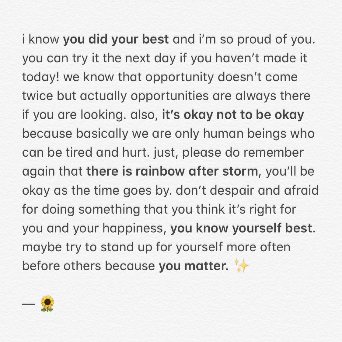 juchaemi's tweet photo. — self reminder! ✨ https://t.co/TY4SgT2vWe