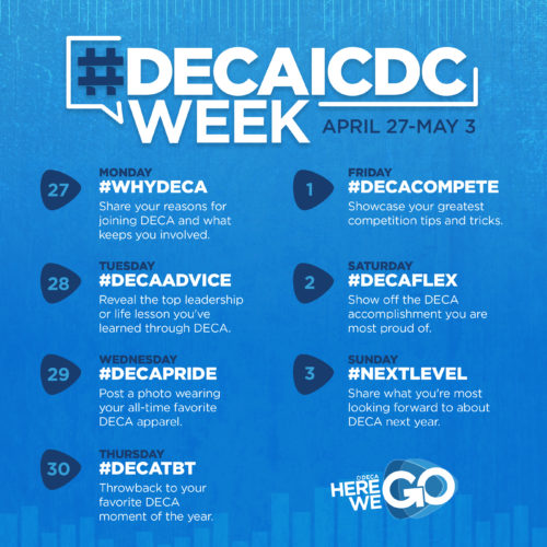 WBHS_DECA's tweet photo. Share your reasons for joining DECA and what keeps you involved. Tag @WBHS_DECA and #WHYDECA to earn a WBHS ICDC Week Prize! https://t.co/iujDpV1rse