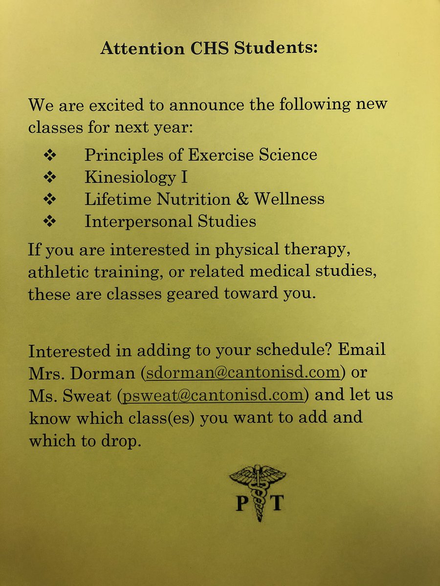 cantonhscounslr's tweet photo. Check out what’s new @cantonhs! We’re excited about this new opportunity for students! https://t.co/T1wIik7Hyn