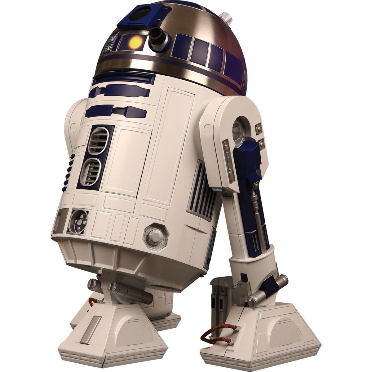 R2D2 shows up ten minutes late with the iced latte that is the reason he’s late and he doesn’t even try and hide it
