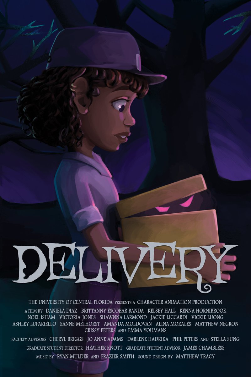 Join us this Thursday, April 30th, at 6:00 PM EST on Youtube to see the premiere of Delivery, as well as other wonderful short films presented by UCF SVAD! Link provided here -->youtu.be/x8xgwUL1wlk
