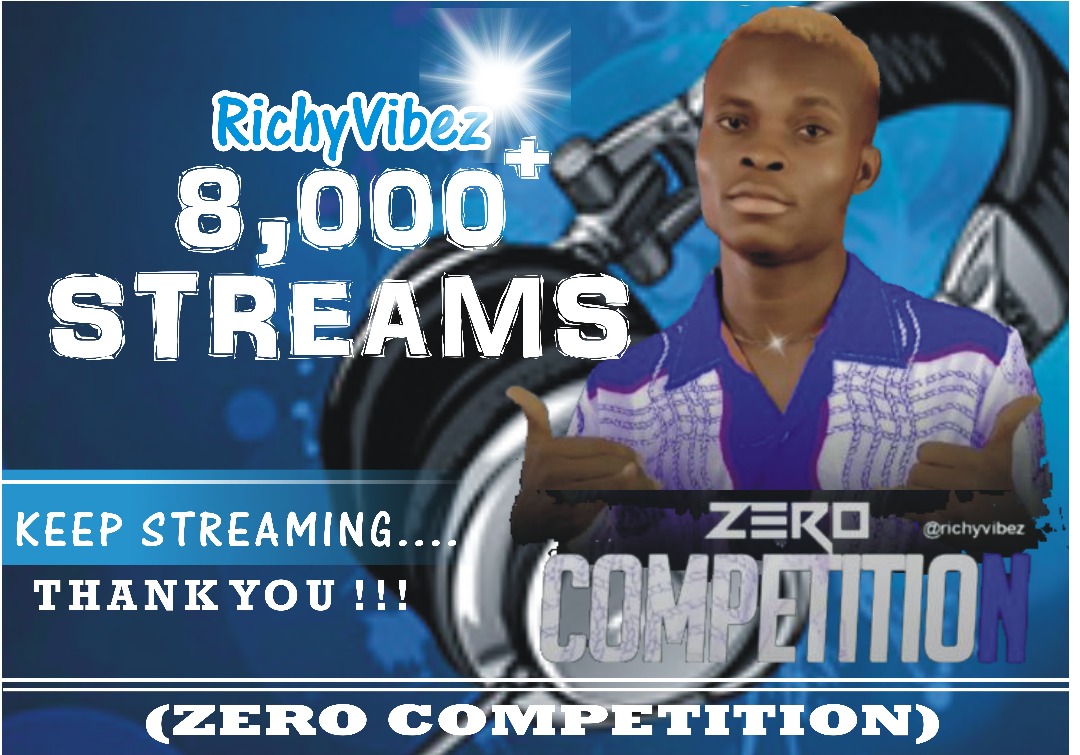 calambdm's tweet image. Thank you and keep streaming 🙏🙏♥ ♥ 
#zerocompetition 
@Dehkunle @Danny_Walterr @Therealqb4