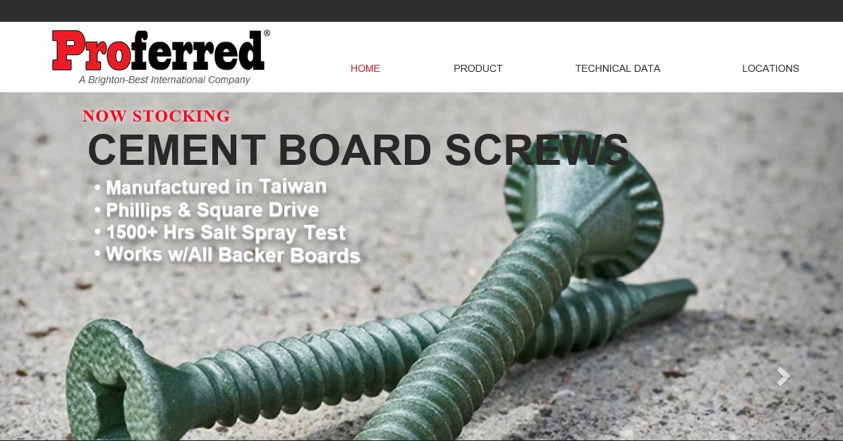 ProferredPro's tweet photo. Interested in Proferred Screws? Now there is a website for you to find the latest products and data sheets! Need ICC approvals? Then visit the website at https://t.co/yF4AsG2IQ3.
#TheQualityyouKnow #testedtriedtrue #fasteners #drywall #Proferred #Proferredscrews https://t.co/IoY5ywi9S5
