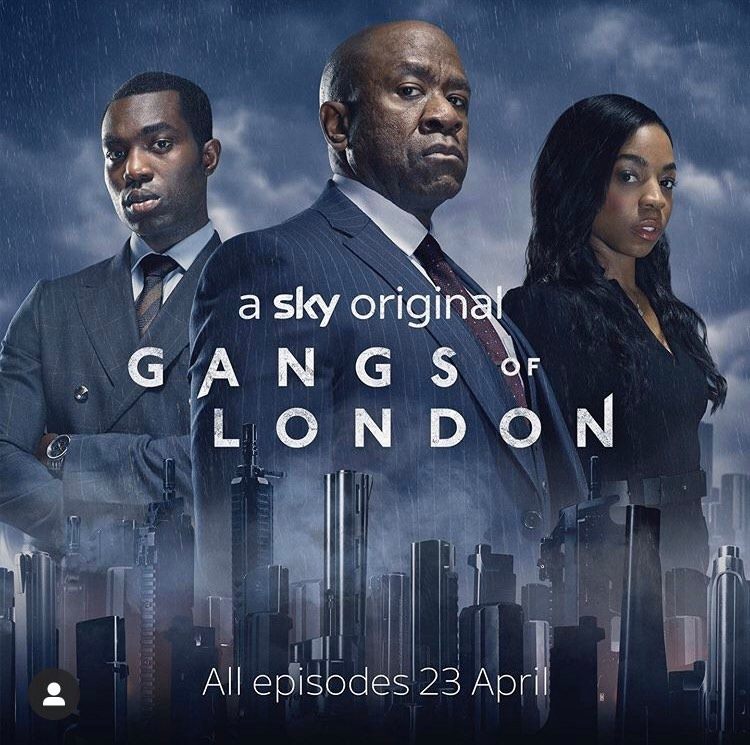 The Dumani Family Shannon played by #pippabennettwarner Ed played by #LucianMsamati and Alexander played by @PaapaEssiedu #gangsoflondon @pippabennettwarner @pessiedu @skytv @skyatlantic @NOWTV @gangs_of_london  @ghuwevans @sopedirisu @sisterpicturestv #family #Dumanifamily