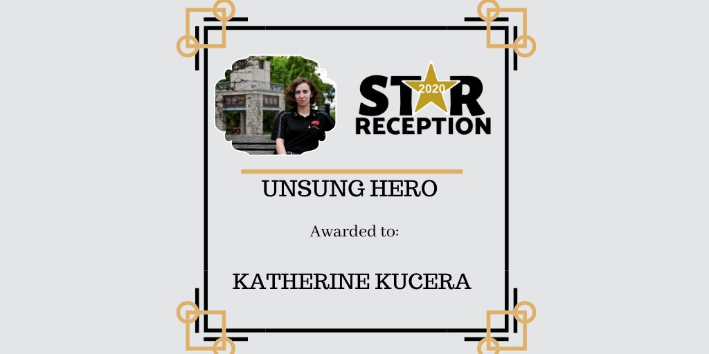 UCM_USHA's tweet photo. We are giving shout-outs to all our award winners from this year's STAR Reception.   Congratulations to Katherine on being this year's Unsung Hero award recipient! https://t.co/VJOPD3iInj
