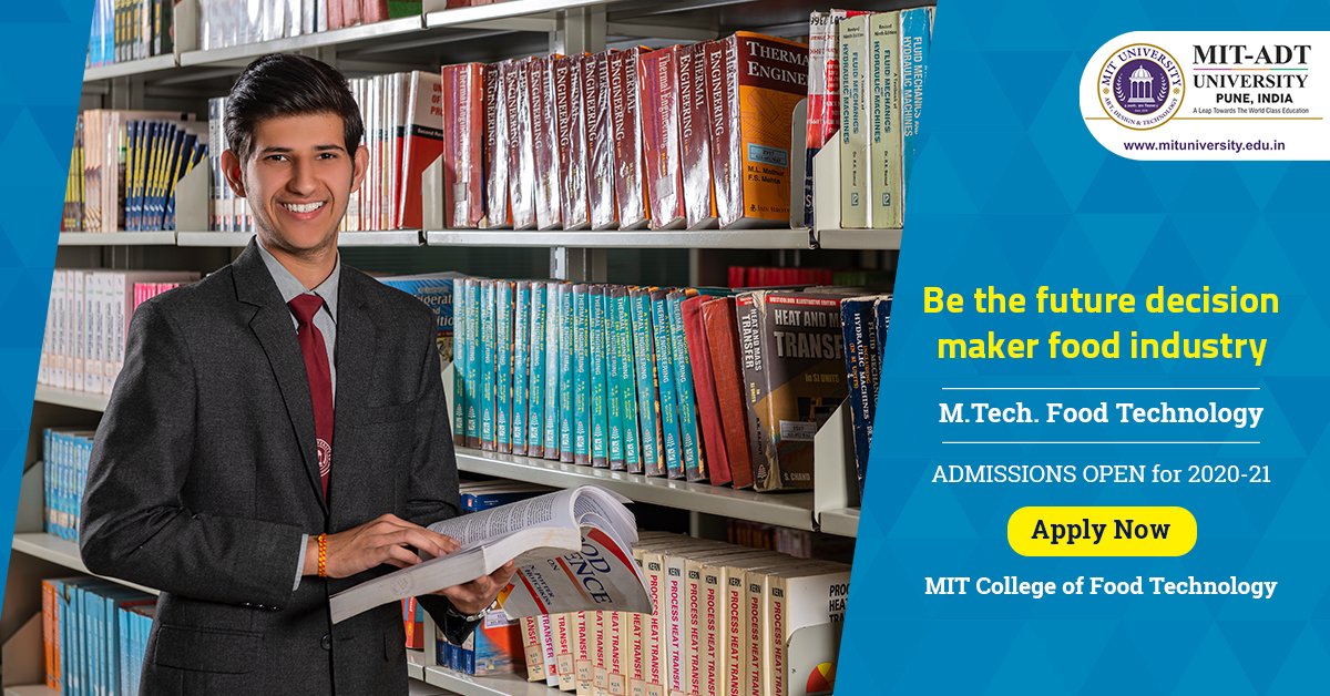 mitadtpune's tweet image. Food technology has a tremendous impact on the food industry &amp;amp; gives students a chance to shape its future! #MTech in Food Technology by #MITCFT opens gate to multiple career opportunities. #AdmissionsOpen call +91 9021080141 or ➡️ bit.ly/ApplyNow_MIT-A…. #MITADT #University