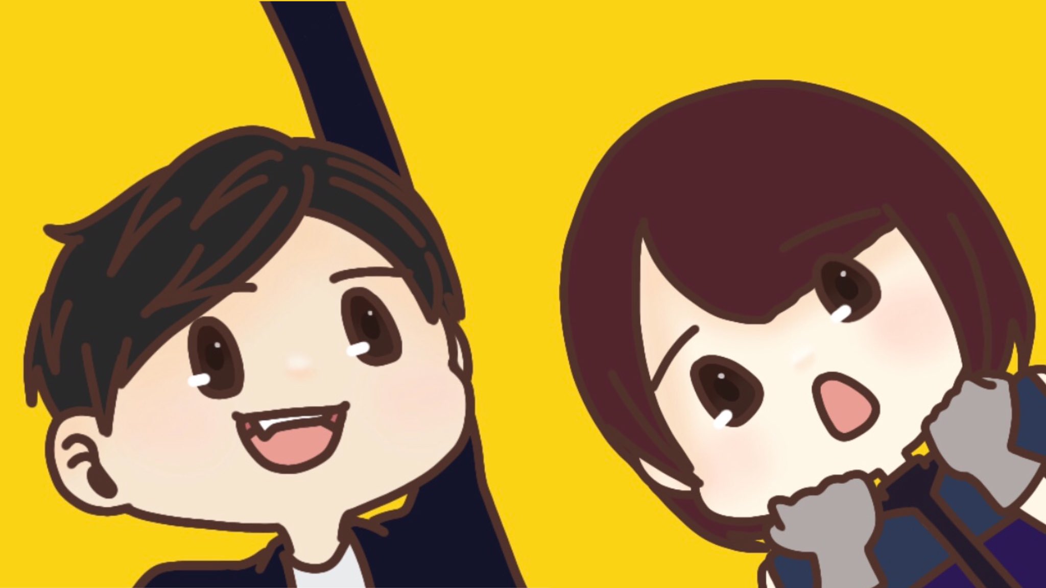 翔魚 イラスト描いてたみた 下野内田と夜あそび 下野紘 内田真礼 T Co Xrsqjiaydq Twitter