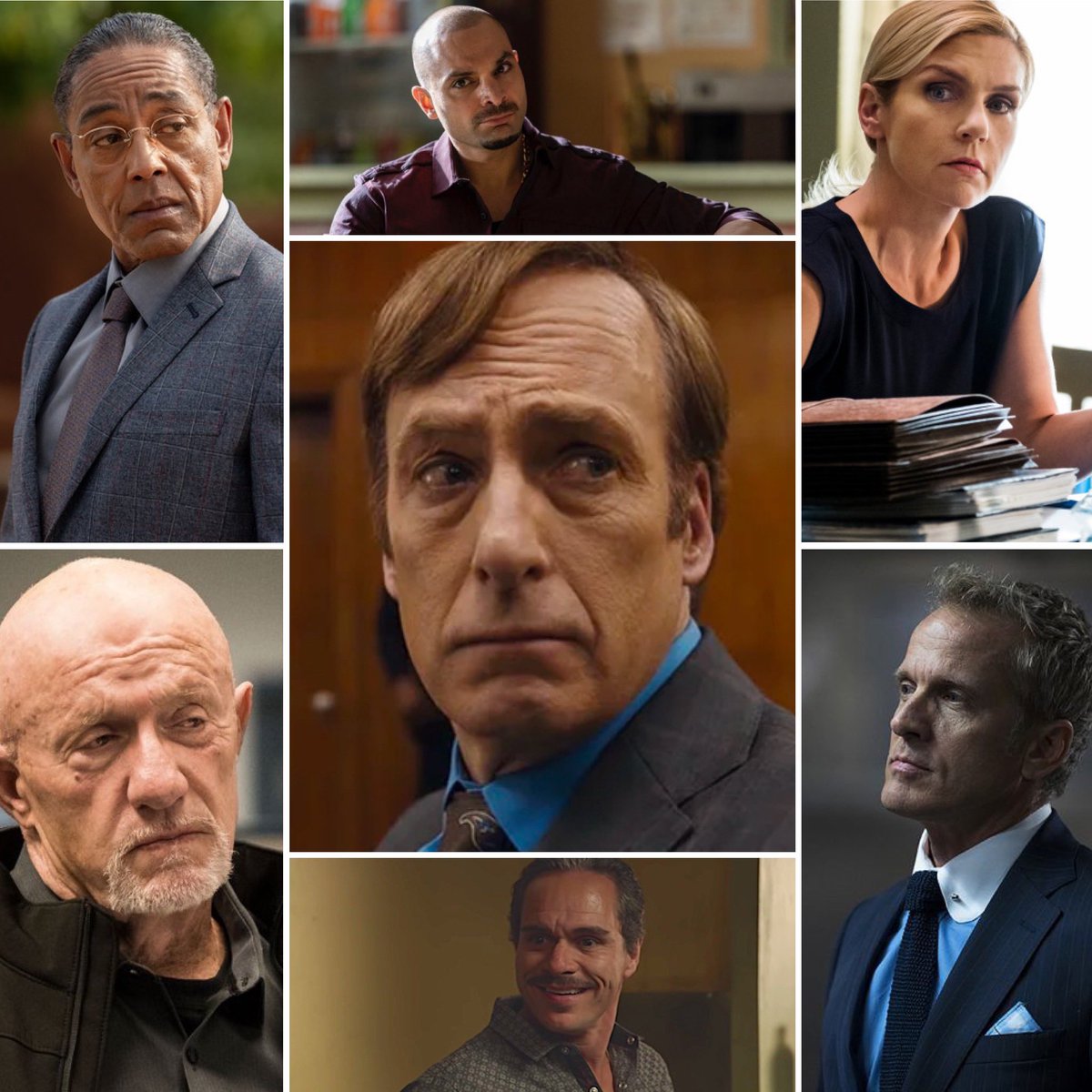 dvitus's tweet photo. Praises to Vince Gilligan for creating another amazing series that will stand the test of time. The story telling, the characters (Lalo made a great addition  to the cast this season), #BetterCaulSaul dare I say is every bit as good as #BreakingBad +how great is @rheaseehorn ? https://t.co/9Clesut2Zb