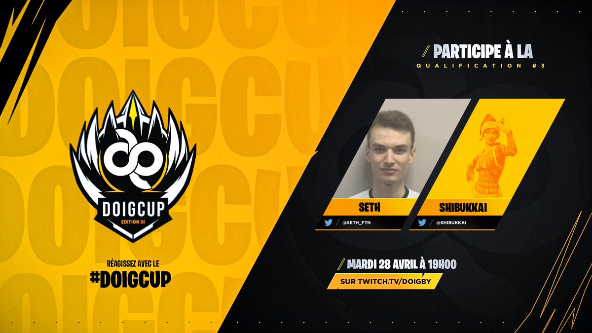 Ce soir on fait la #DOIGCUP avec <a href="/shibukkai/">Shibukkai</a> en mode chill