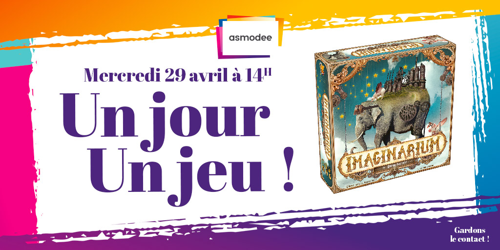 asmodee_fr's tweet photo. Confinés pour la bonne cause ? Évadez-vous avec un jeu ! C’est cool, on vous en fait gagner un ! 

Pour le recevoir chez vous, Rt + follow @Asmodee_fr et mentionnez 2 amis avec qui vous jouerez une fois le confinement terminé. https://t.co/TvZxdYtos3