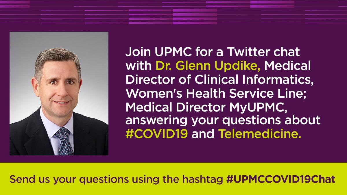 UPMC on Twitter "What questions do you have about telemedicine or